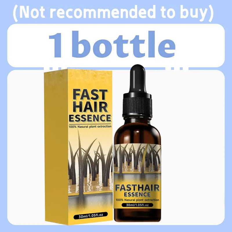 Hair Growth Essential Loss Regrowth Treatment Strengthens Hair Nourishes Scalp Light Weight Non Greasy Improve Scalp Circulation