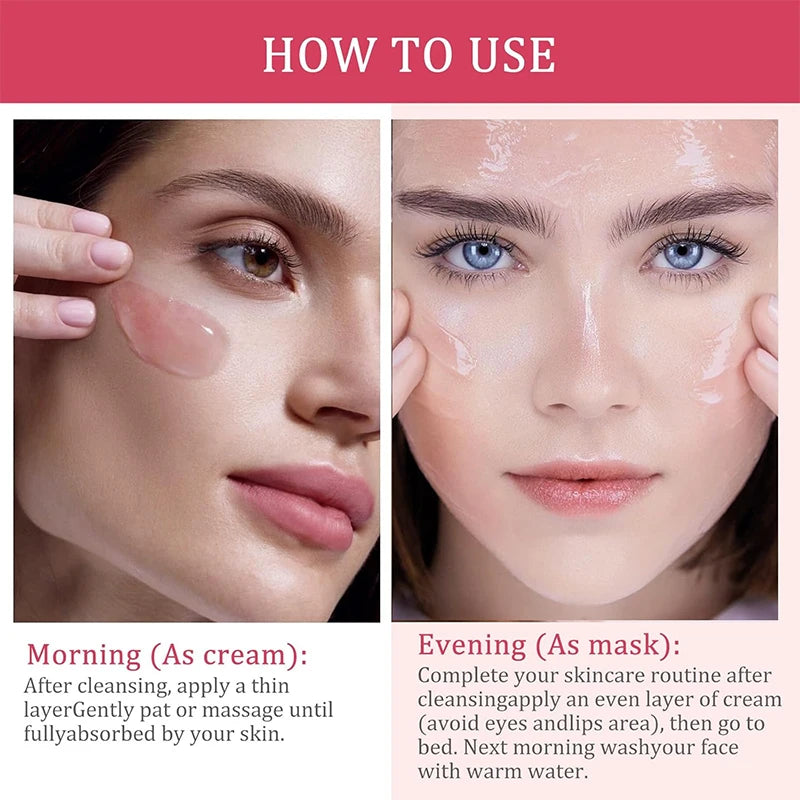 2025 New Collagen Jelly Cream Niacinamide Hydrolyzed Whitening Brightening Moisturizer Collagen Korean Skincare Products 3.88OZ.