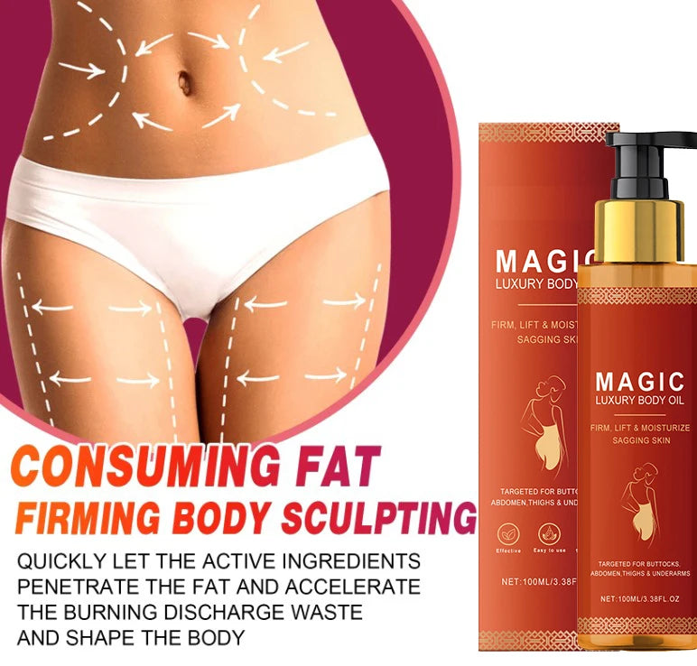 Magic Luxury Body Oil Winter Skincare and Moisturizing, Soft and Firm Skin, Daily Care, Nourishing and Moisturizing
