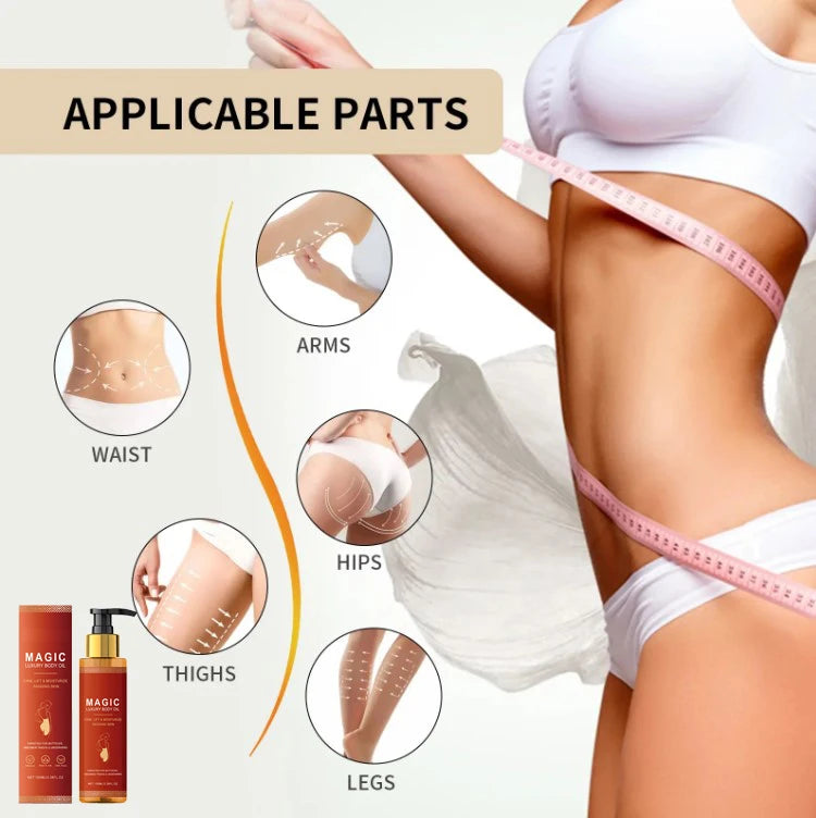 Magic Luxury Body Oil Winter Skincare and Moisturizing, Soft and Firm Skin, Daily Care, Nourishing and Moisturizing